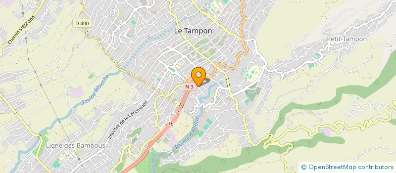 localisation de l'entreprise MADAME ANAIS PAYET à LE TAMPON
