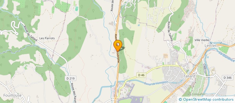 localisation de l'entreprise MADAME ANAIS PEIGNEUX  TALLARD