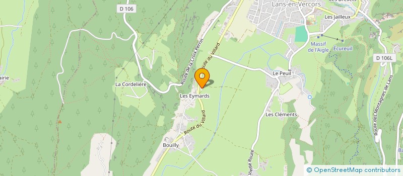 localisation de l'entreprise MADAME ANAIS PELLAT-FINET  LANS-EN-VERCORS