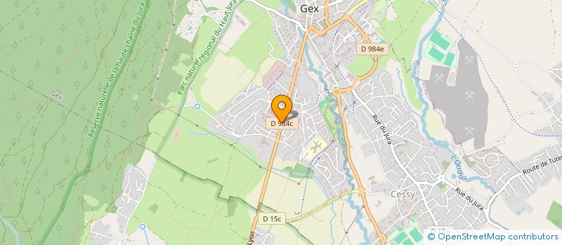 localisation de l'entreprise MADAME ANAIS PELLET  GEX