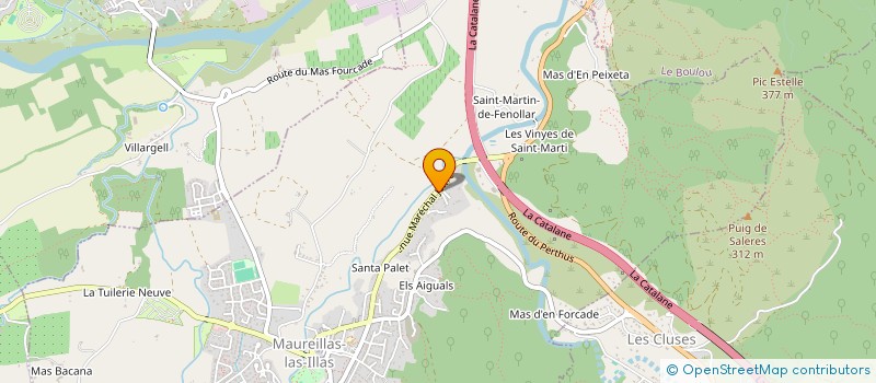 localisation de l'entreprise MADAME ANAIS PEREZ--SIEBERING  MAUREILLAS-LAS-ILLAS