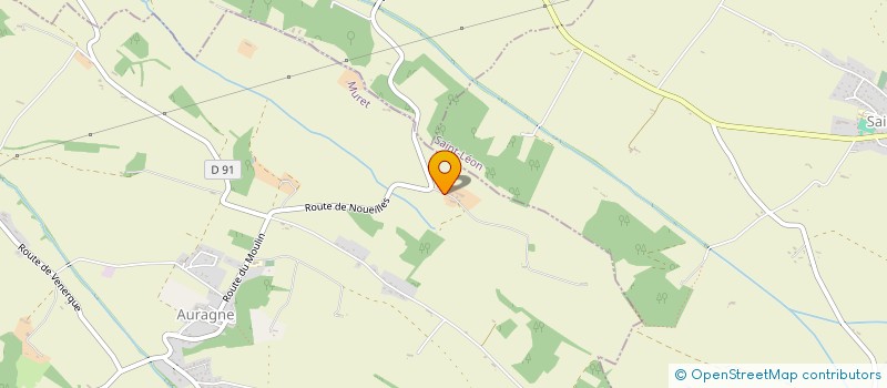 localisation de l'entreprise MADAME ANAIS PERISSE  AURAGNE