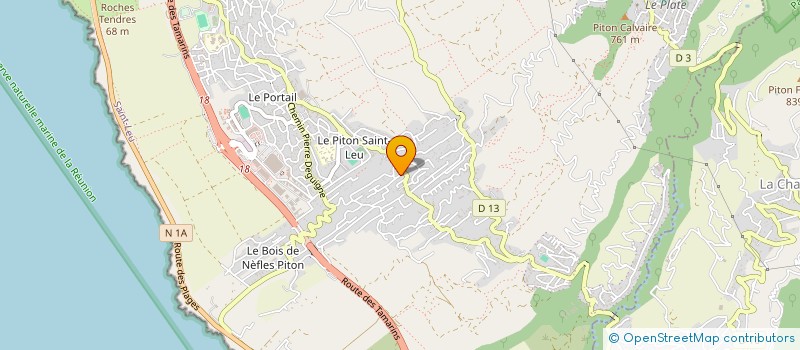 localisation de l'entreprise MADAME ANAIS PERMALL  SAINT-LEU