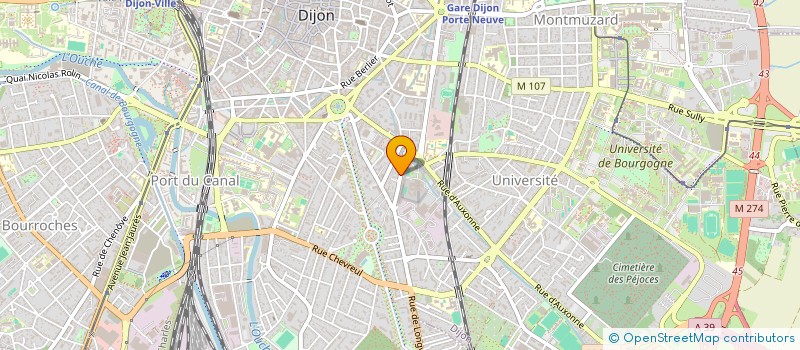 localisation de l'entreprise MADAME ANAIS PERSIGAN à DIJON