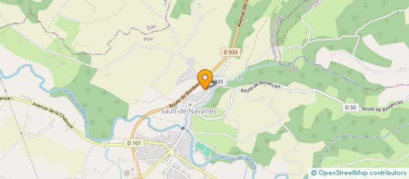 localisation de l'entreprise MADAME ANAIS PEYRAUBE  SAULT-DE-NAVAILLES