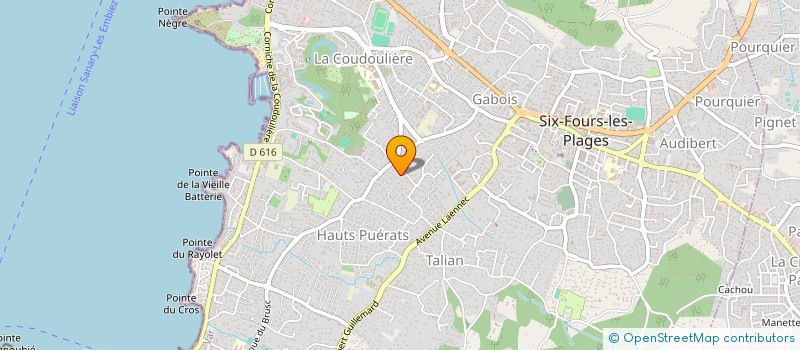 localisation de l'entreprise MADAME ANAIS PHILIPPE  SAINT-PIERRE