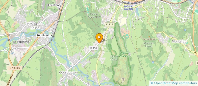 localisation de l'entreprise MADAME ANAIS PIARD  COURBOUZON