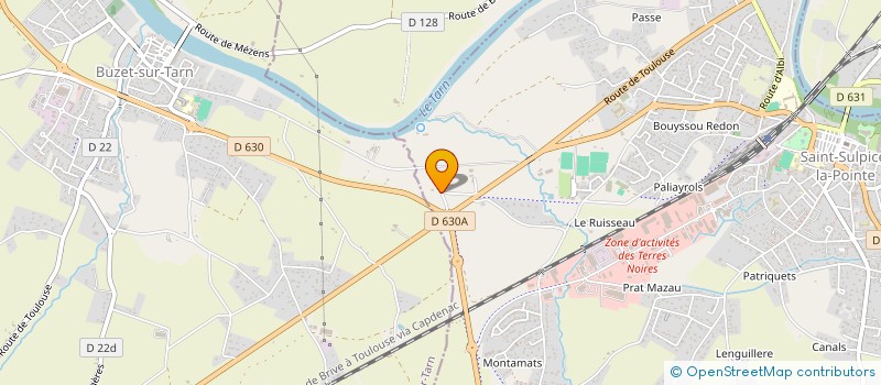 localisation de l'entreprise MADAME ANAIS PIMENTA à SAINT-SULPICE-LA-POINTE