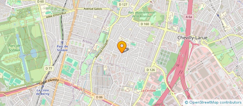 localisation de l'entreprise MADAME ANAIS PINAULT  L'HAY-LES-ROSES