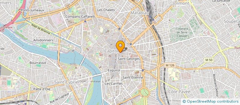 localisation de l'entreprise MADAME ANAIS PINSON  TOULOUSE