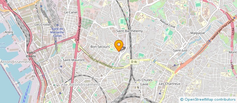 localisation de l'entreprise MADAME ANAIS PINTO à MARSEILLE