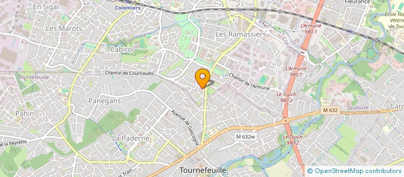 localisation de l'entreprise MADAME ANAIS PLANIOL à COLOMIERS