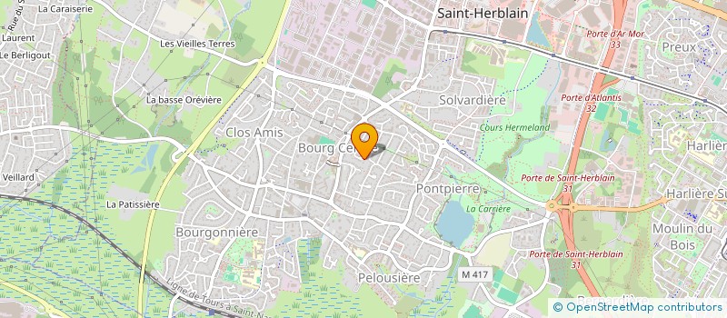 localisation de l'entreprise MADAME ANAIS PLANTIVE  SAINT-HERBLAIN