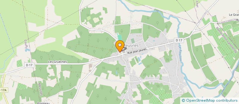 localisation de l'entreprise MADAME ANAIS PONROY  MEUSNES