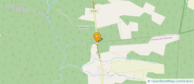 localisation de l'entreprise MADAME ANAIS PONTINHA  CERE