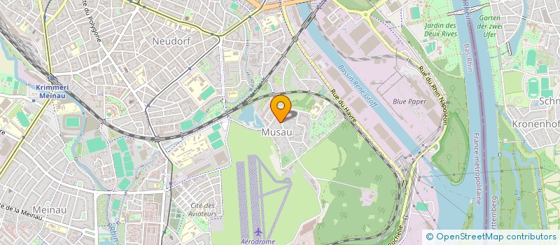 localisation de l'entreprise MADAME ANAIS POTIER à STRASBOURG