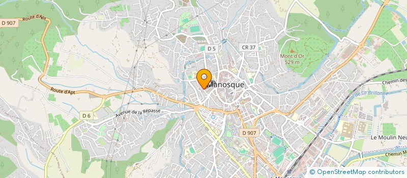 localisation de l'entreprise MADAME ANAIS POULAIN à MANOSQUE