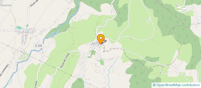 localisation de l'entreprise MADAME ANAIS PRUDHOMME  MIRABEL