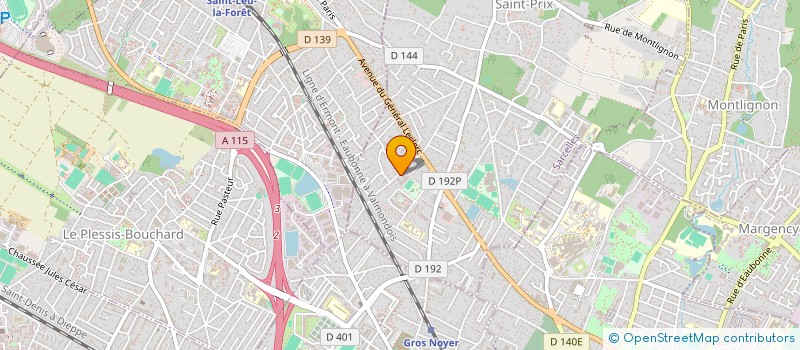 localisation de l'entreprise MADAME ANAIS PUJOL à SAINT-PRIX