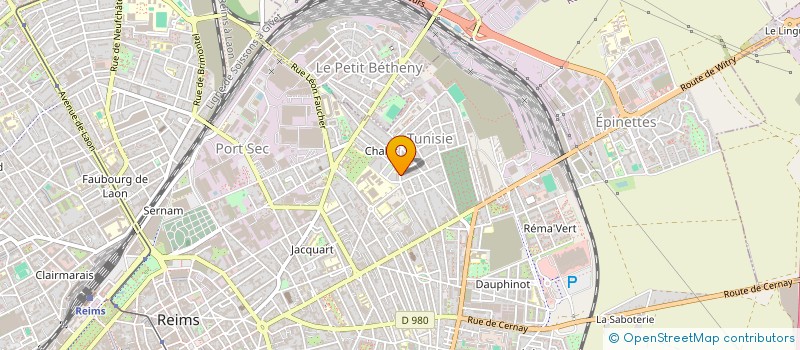 localisation de l'entreprise MADAME ANAIS QUASTANA  REIMS