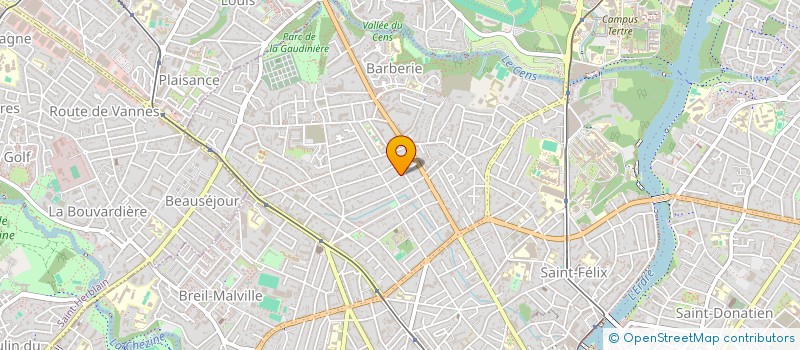 localisation de l'entreprise MADAME ANAIS QUERRIEN  NANTES