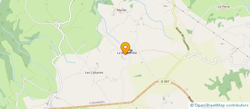 localisation de l'entreprise MADAME ANAIS RABOUIN  COLOMBIES