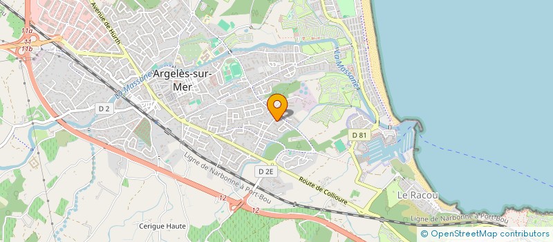 localisation de l'entreprise MADAME ANAIS RAMEL RICHARD  ARGELES-SUR-MER