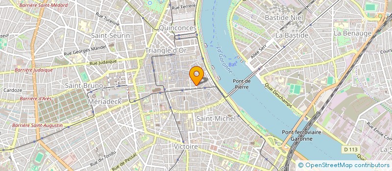 localisation de l'entreprise MADAME ANAIS RAMPAL à BORDEAUX