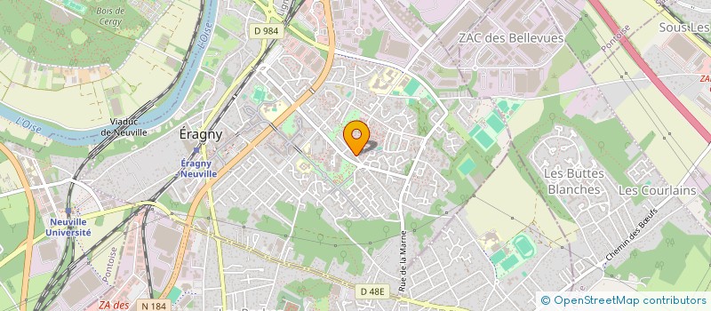 localisation de l'entreprise MADAME ANAIS RAMSI  ERAGNY