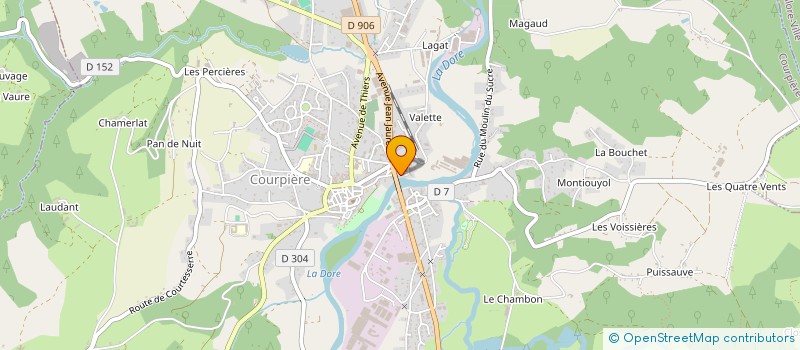 localisation de l'entreprise MADAME ANAIS RANCILHAC à COURPIERE