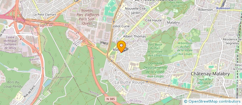 localisation de l'entreprise MADAME ANAIS RANSON  CHATENAY-MALABRY