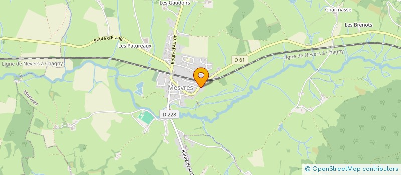 localisation de l'entreprise MADAME ANAIS REMONT  MESVRES