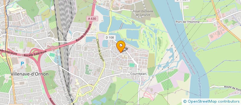 localisation de l'entreprise MADAME ANAIS RENOUX  VILLENAVE-D'ORNON