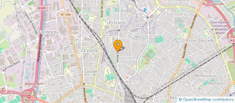 localisation de l'entreprise MADAME ANAIS REVEL à TOULOUSE