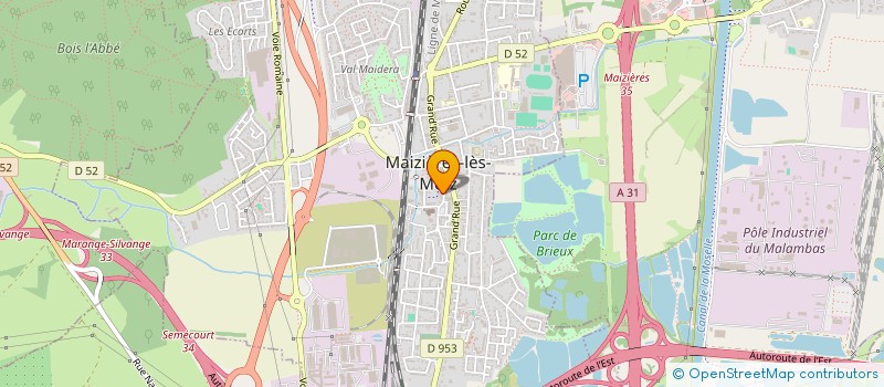 localisation de l'entreprise MADAME ANAIS REVENU  HAGONDANGE