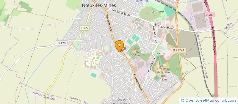 localisation de l'entreprise MADAME ANAIS REVERCHON  NUX-LES-MINES