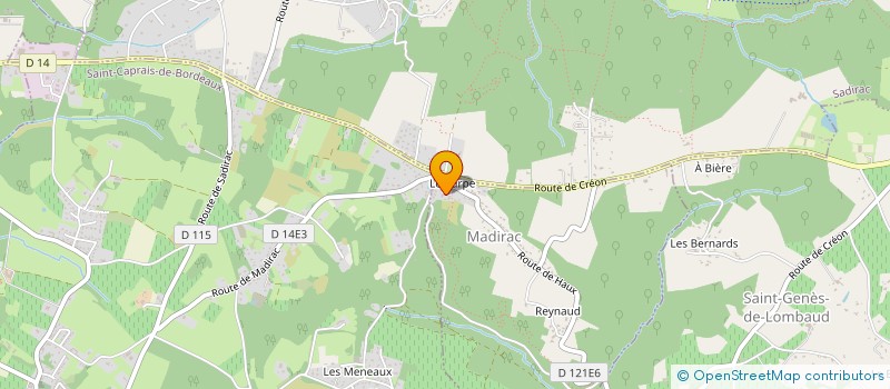 localisation de l'entreprise MADAME ANAIS RIANDIERE à MADIRAC