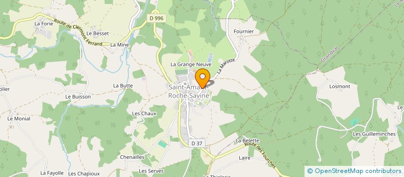 localisation de l'entreprise MADAME ANAIS RIBEIRO  GRANDVAL