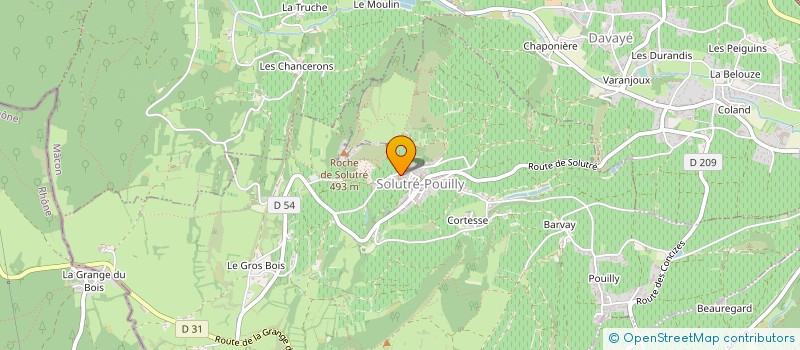 localisation de l'entreprise MADAME ANAIS RIONDY  SOLUTRE-POUILLY