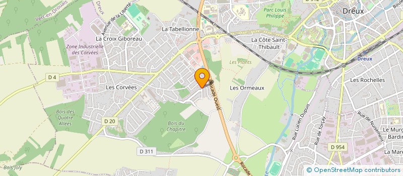 localisation de l'entreprise MADAME ANAIS RIVOLET  VERNOUILLET