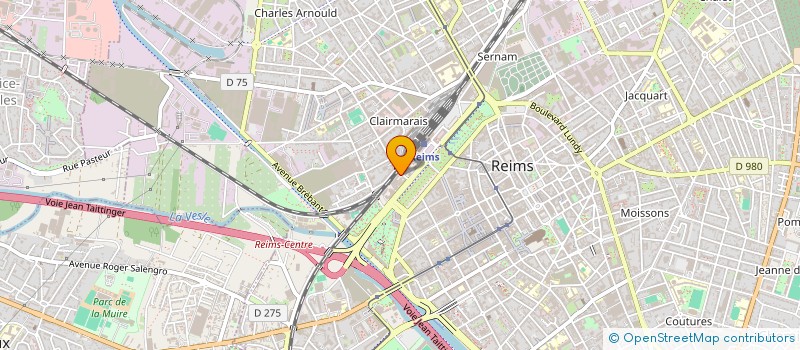 localisation de l'entreprise MADAME ANAIS ROBBE à REIMS