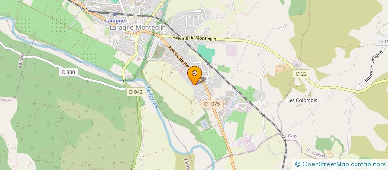 localisation de l'entreprise MADAME ANAIS ROBRESCO à LARAGNE-MONTEGLIN