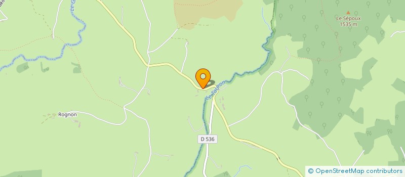 localisation de l'entreprise MADAME ANAIS ROCA-VIVES  CROS-DE-GEORAND