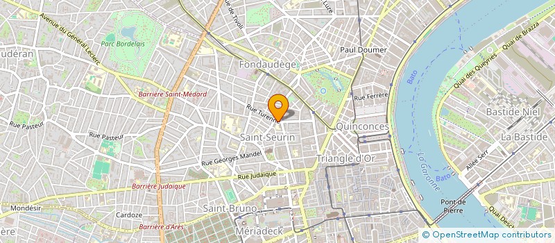 localisation de l'entreprise MADAME ANAIS ROCHE  BORDEAUX