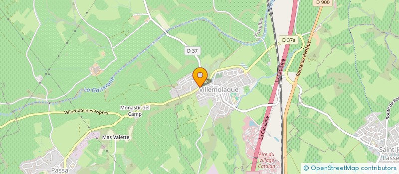 localisation de l'entreprise MADAME ANAIS ROSELL  ARGELES-SUR-MER