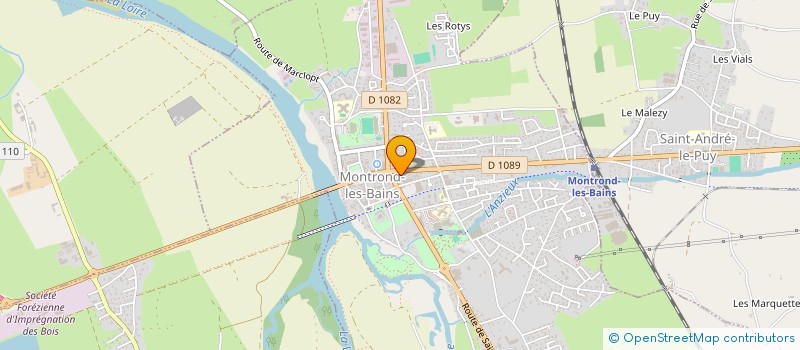localisation de l'entreprise MADAME ANAIS ROSKAM à MONTROND-LES-BAINS