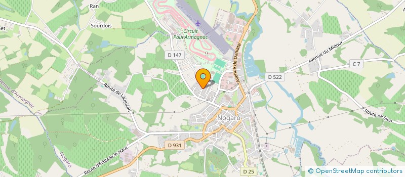 localisation de l'entreprise MADAME ANAIS ROSKOSCHNY à NOGARO