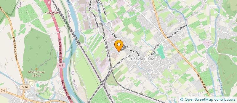 localisation de l'entreprise MADAME ANAIS ROUBAUD  CHEVAL-BLANC