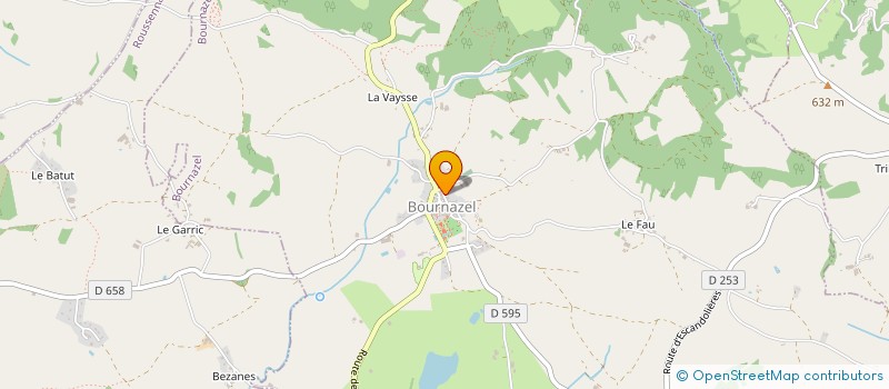 localisation de l'entreprise MADAME ANAIS ROUZIC  ANGLARS-SAINT-FELIX