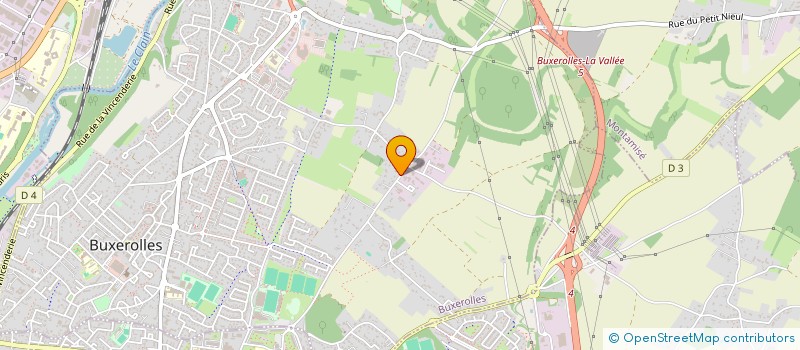 localisation de l'entreprise MADAME ANAIS ROY  BUXEROLLES